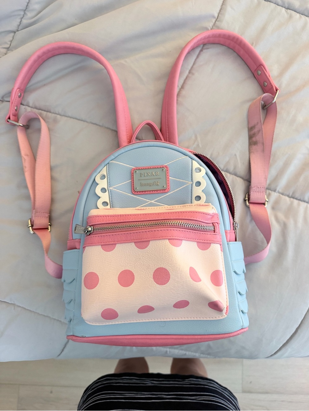 Loungefly Disney Toy Story Bo Peep Cosplay Faux Leather Mini Backpack